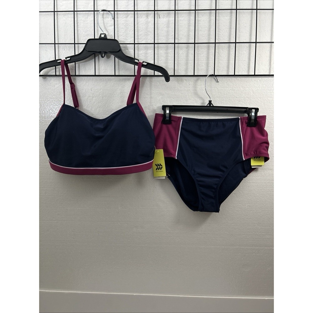 All in Motion Women 12/14 Top 8/10 Bottom Swimsuit SKU 60084